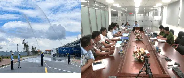 dự án hansol diễn tập