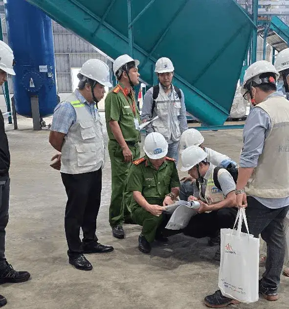 dự án kuka nghiệm thu chi tiết