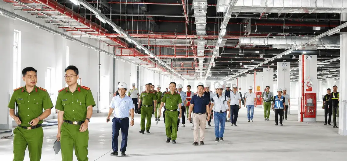 dự án pegatron nghiệm thu công trình