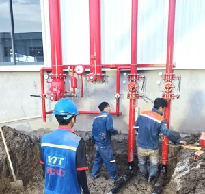 dự án polytex FM200 hệ thống thoát nước