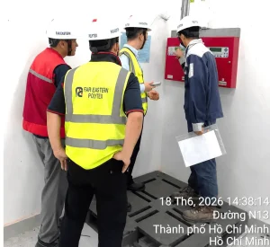 dự án polytex FM200 tủ điều khiển